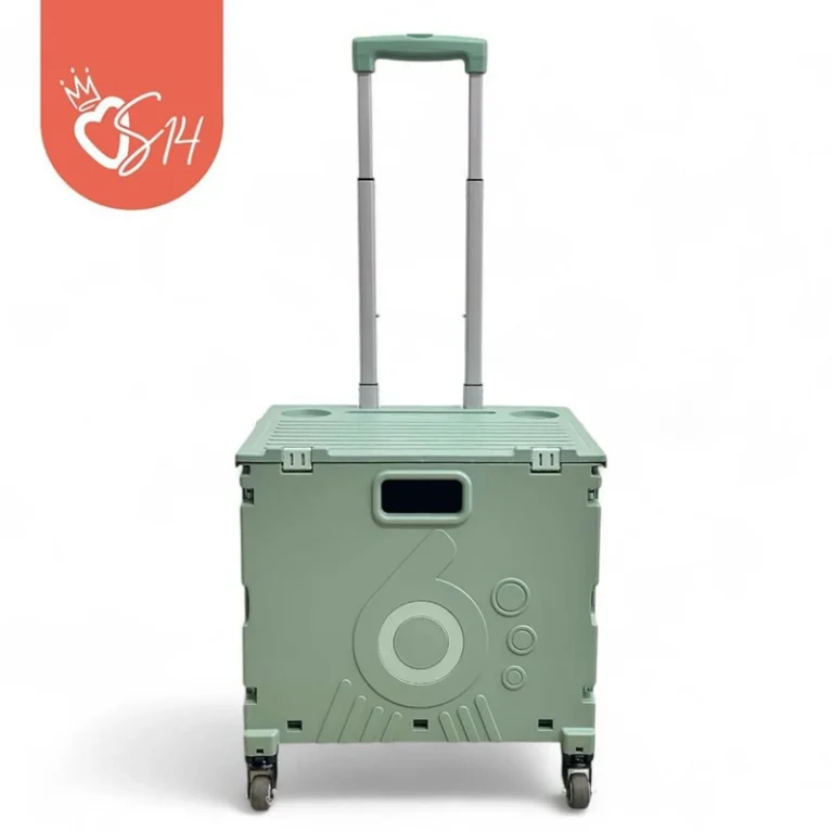 Contenedor Caja Plegable - Ruedas